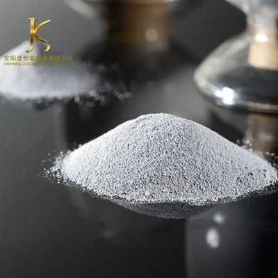 Aplicació de pols de microsílice en pellets metal·lúrgics